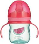 CANPOL BABIES KUBEK TRENINGOWY Z SILIKONOWYM USTNIKIEM 150ML SO COOL - ARBUZ (57/303)