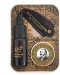 Captain Fawcett Olejek 10ml + Wosk 15ml + Grzebień Ricki Hall