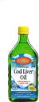 Carlson Labs Cod Liver Oil Liquid Olej Z Wątroby Dorsza W Płynie 500Ml Cytryna