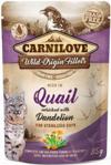 Carnilove Cat Pouch Quail&Dandelion Sterilised 12x85G