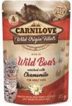 Carnilove Cat Wild Boar & Chamomile Dzik I Rumianek Saszetka 85G