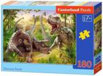 Castor Puzzle 180El. Walka Dinozaurów