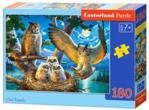 Castor Puzzle Owl Family 180El.