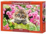 Castorland Kitten In Flower Garden 500El.