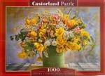 Castorland Puzzle 1000 Spring Flowers In Green Vase