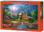 Castorland Puzzle 1000El. Cottage In The Moon Garden