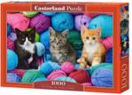 Castorland Puzzle 1000El. Kittens In Yarn Store