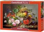 Castorland Puzzle Still Life With Flowers And Fruit Basket 2000