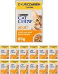 CAT CHOW ADULT z kurczakiem i cukinią 12x85g