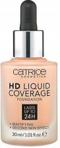 Catrice HD Liquid Coverage Płynny Podkład do Twarzy 020 Rose Beige 30ml