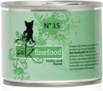 CATZ FINEFOOD No15 Kurczak Bażant 200g