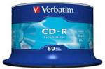 CD-R Verbatim 700MB/80MIN 52xSpeed DATA LIFE (Cake 50szt)