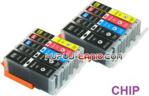 Celto PGI-570PGBK XL - CLI-571 XL Canon (10 szt z chipami, Celto) do Canon MG6850, Canon MG7750, Canon MG5753, Canon MG7751, Canon MG5750