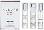 Chanel Allure Homme Sport Woda Toaletowa 3X20Ml