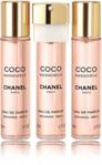 Chanel Coco Mademoiselle 3X 20ml Woda Perfumowana Napełnienie 20ml