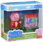 Character Options Ltd Świnka Peppa Zestaw Figurka + Akcesoria Peppa I Domek 06381