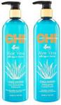 Chi Aloe Vera Curl Szampon + Odżywka Kręcone Włosy 2x340ml