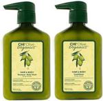 Chi Farouk Chi Olive Organics Szampon 340Ml + Odżywka 340Ml