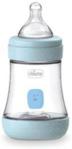 Chicco Baby Bottle Perfect Silicone Nomal Flow Chłopiec 0M+ Niebieska 150Ml