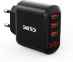 Choetech Szybka Ładowarka Sieciowa 3X Usb 3,4A