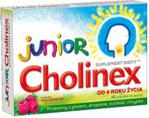 Cholinex Junior Malina 16 pastylek do ssania