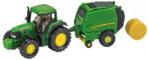 Ciągnik 7530 z prasą 990 John Deere , 1:87