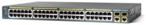 CISCO Catalyst 2960 48 10/100 PoE, 2 10/100/1000BT, 2 SFP, LAN Base Image (WS-C2960-48PST-L)