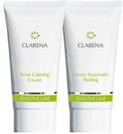 Clarena Sensitive Krem Sensi Calming 300ml + Peeling Enzymatyczny 30ml