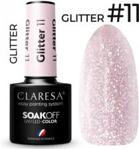 Claresa glitter 11 kolorowy lakier hybrydowy 5g