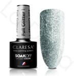 Claresa Lakier Hybrydowy Full Glitter nr 1 5 ml