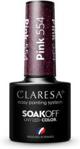 CLARESA Lakier hybrydowy Pink 554 5g