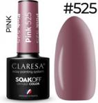 Claresa pink 525 kolorowy lakier hybrydowy 5g