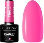 Claresa Soak Off Lakier Hybrydowy Fluo 5 5ml