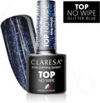 Claresa Top No Wipe Glitter Blue 5ml