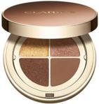 Clarins 4 Colour Eyeshadow Palette Paleta 4 Cieni Do Powiek 04 Brown Sugar