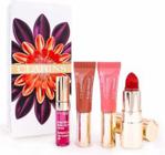 Clarins, Beautiful Lips zestaw miniatury do makijażu ust: błyszczyk do ust 2,8ml + pomadka do ust 1,5g + błyszczyk do ust 5ml