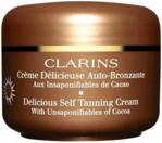 Clarins Delicious Self Tanning Cream samoopalacz do twarzy i ciała 150ml