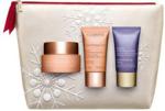 CLARINS Extra-Firming krem na dzień 50ml + krem na noc 15ml + maska ujędrniającą 15ml + Świąteczna kosmetyczka