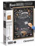 Clementoni 1000El. Black Board Coffee 39466