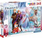 Clementoni Disney Kraina Lodu 2 Puzzle Maxi Super Kolor 24El.