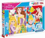 Clementoni Disney Princess Puzzle Super Color 104El. (27146)