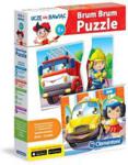 Clementoni gra edukacyjna puzzle Pojazdy i zawody (60920)