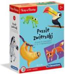 Clementoni Puzzle Zwierzaki 3W1