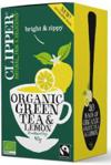 CLIPPER - HERBATA ZIELONA Z CYTRYNĄ FAIR TRADE BIO 40g (20 x 2g)