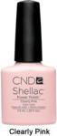 CND Shellac Lakier Hybrydowy Clearly Pink