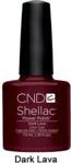 CND Shellac Lakier Hybrydowy Dark Lava