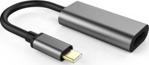 CO2 ADAPTER USB USB-C - HDMI USB - HDMI SZARY ()