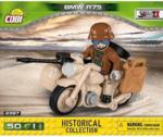 Cobi Historical Collection World War II Motocykl Z Bocznym Wózkiem 2397