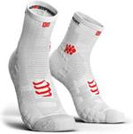 Compressport Pro Racing Socks V3 Run High Białe