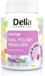 Coral Delia Cosmetics Bezacetonowy Zmywacz z Gąbką 75ml